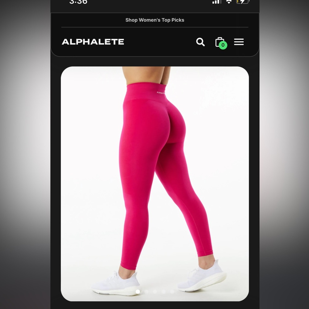 Alphalete Amplify Leggings XS Brand New
